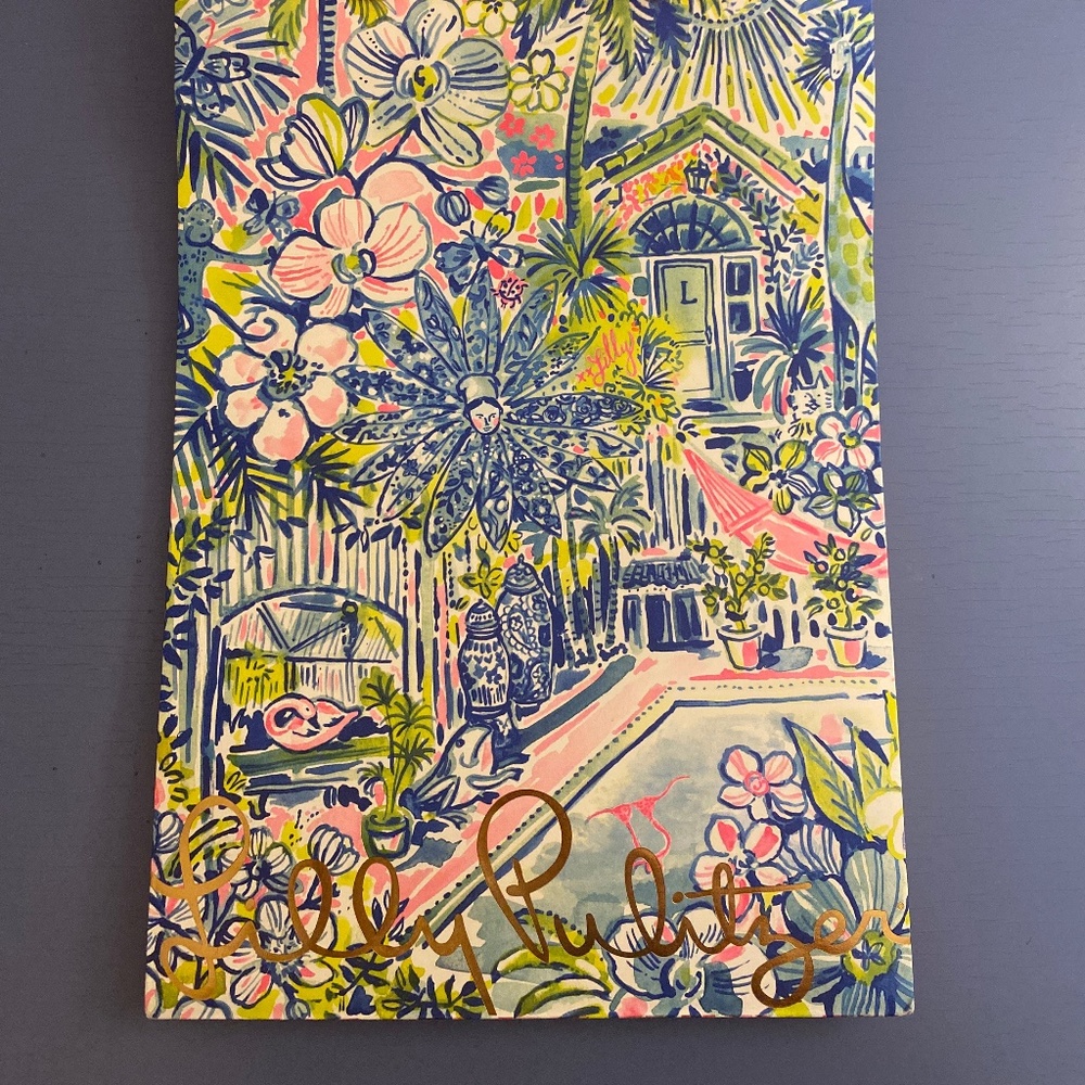 Lilly Pulitzer paper shopping bag
